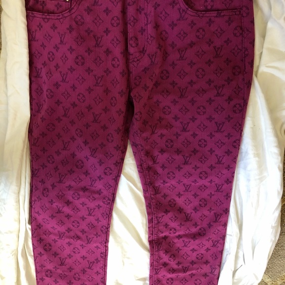 Louis Vuitton monogram jeans 100% authentic - Picture 6 of 9